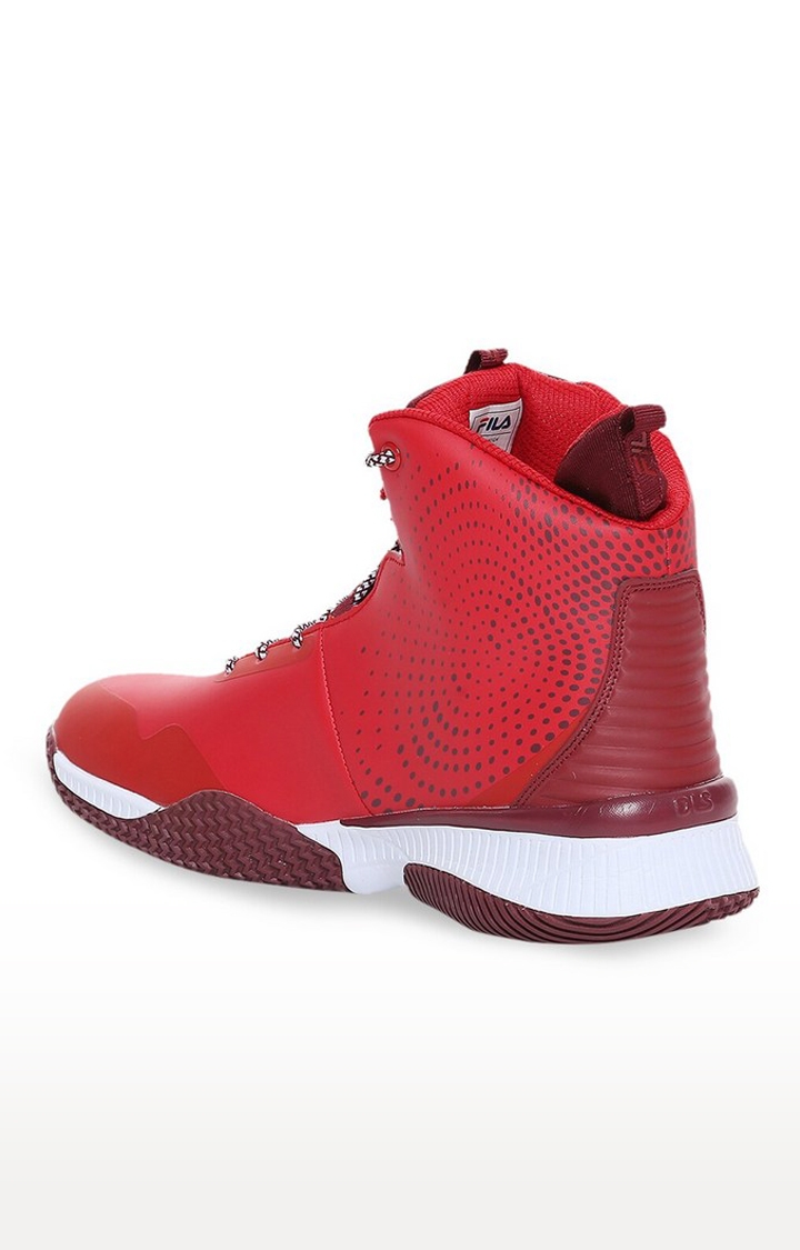 FILA | Men's Red PU Outdoor Sports Shoes 2