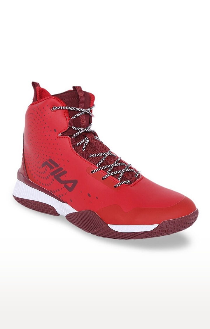 FILA | Men's Red PU Outdoor Sports Shoes 0