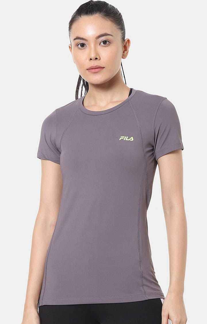 Fila shirt clearance womens grey