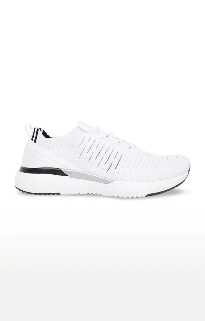 Men's White PU Outdoor Sports Shoes