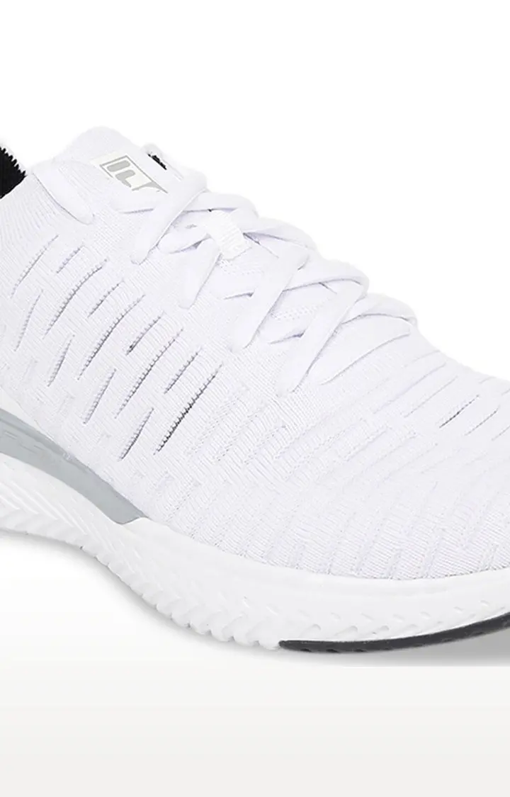 Men's White PU Outdoor Sports Shoes