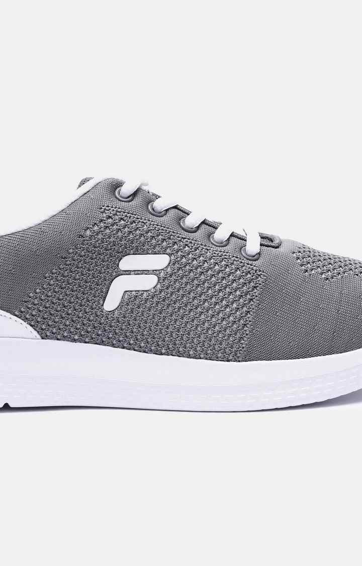 Women's Grey PU Outdoor Sports Shoes