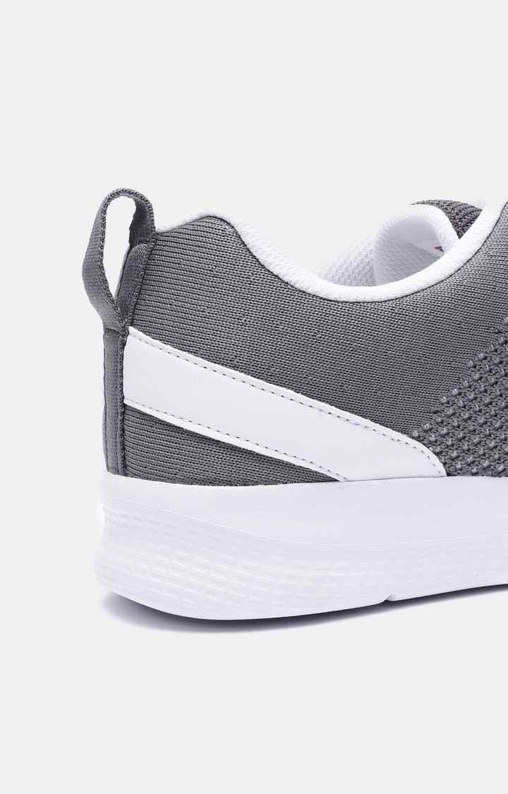 Women's Grey PU Outdoor Sports Shoes