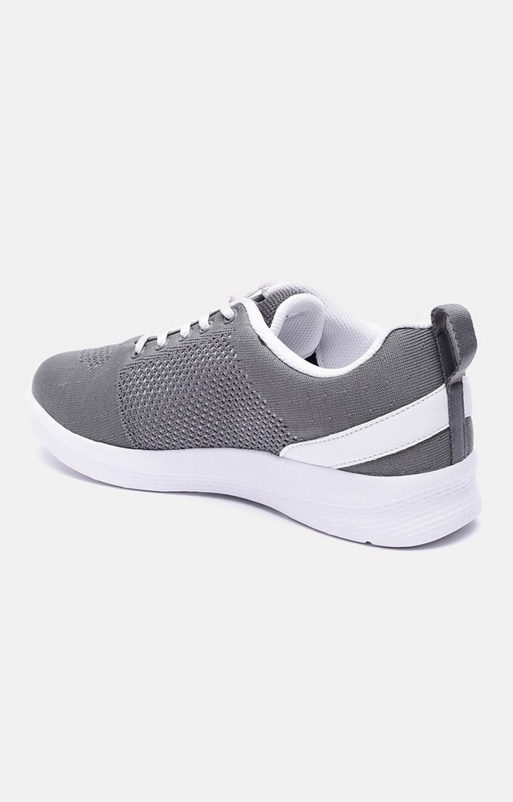 Women's Grey PU Outdoor Sports Shoes