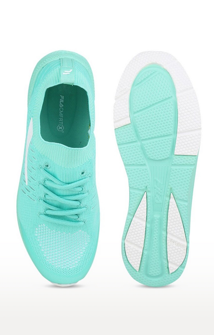 FILA | Women's Green PU Outdoor Sports Shoes 3