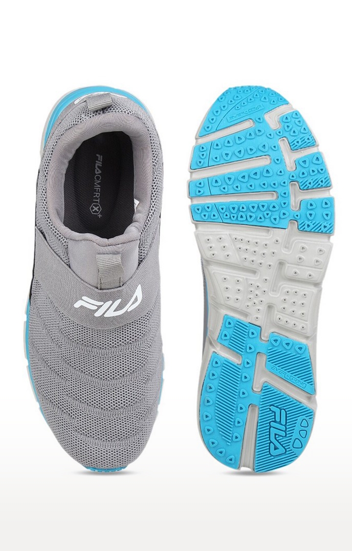 FILA | Women's Grey PU Outdoor Sports Shoes 3