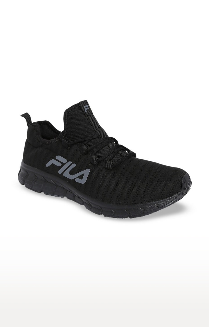 FILA | Men's Black PU Outdoor Sports Shoes 0