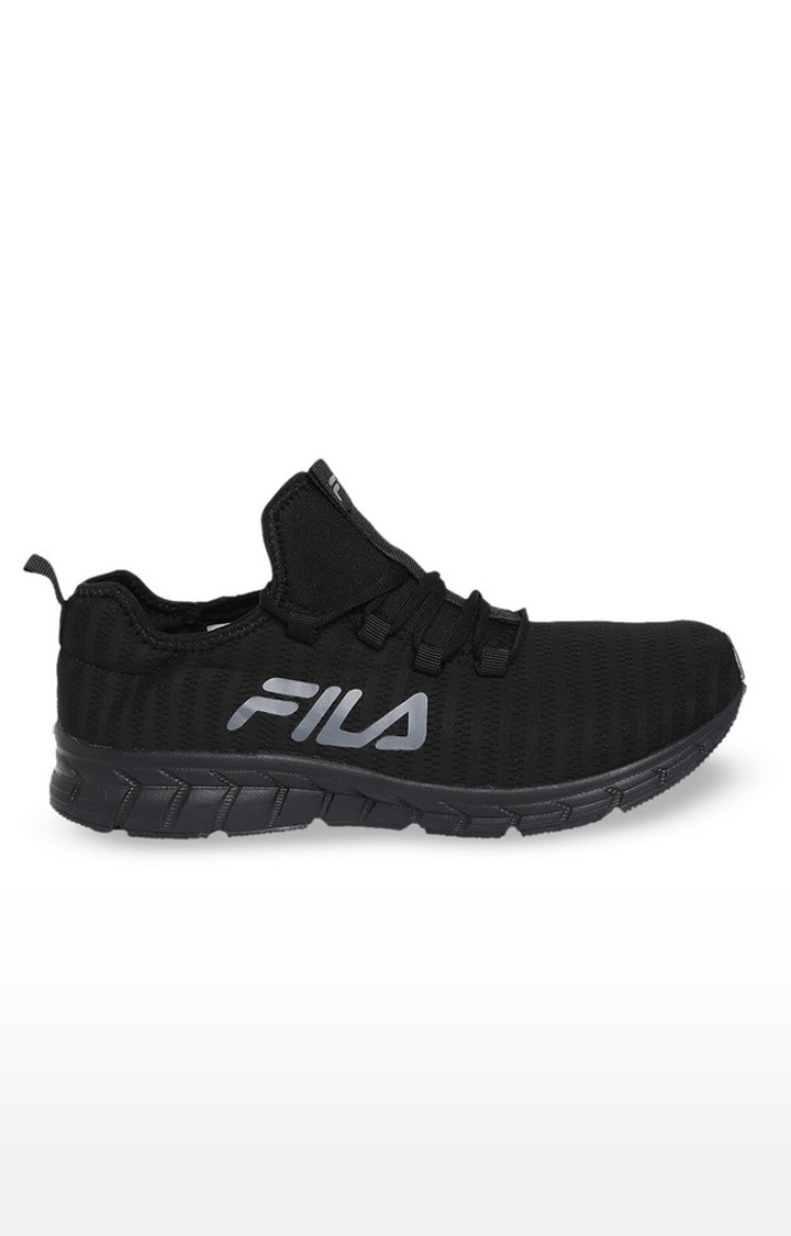 FILA | Men's Black PU Outdoor Sports Shoes 1