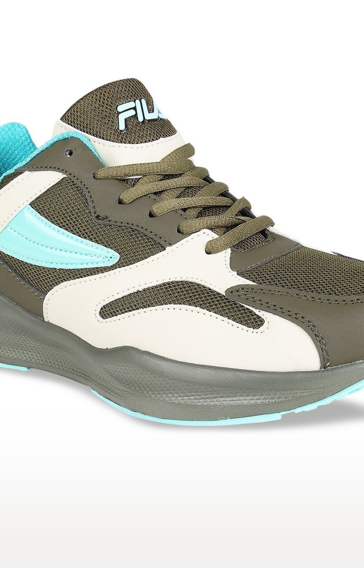 FILA | Men's Green PU Outdoor Sports Shoes 4
