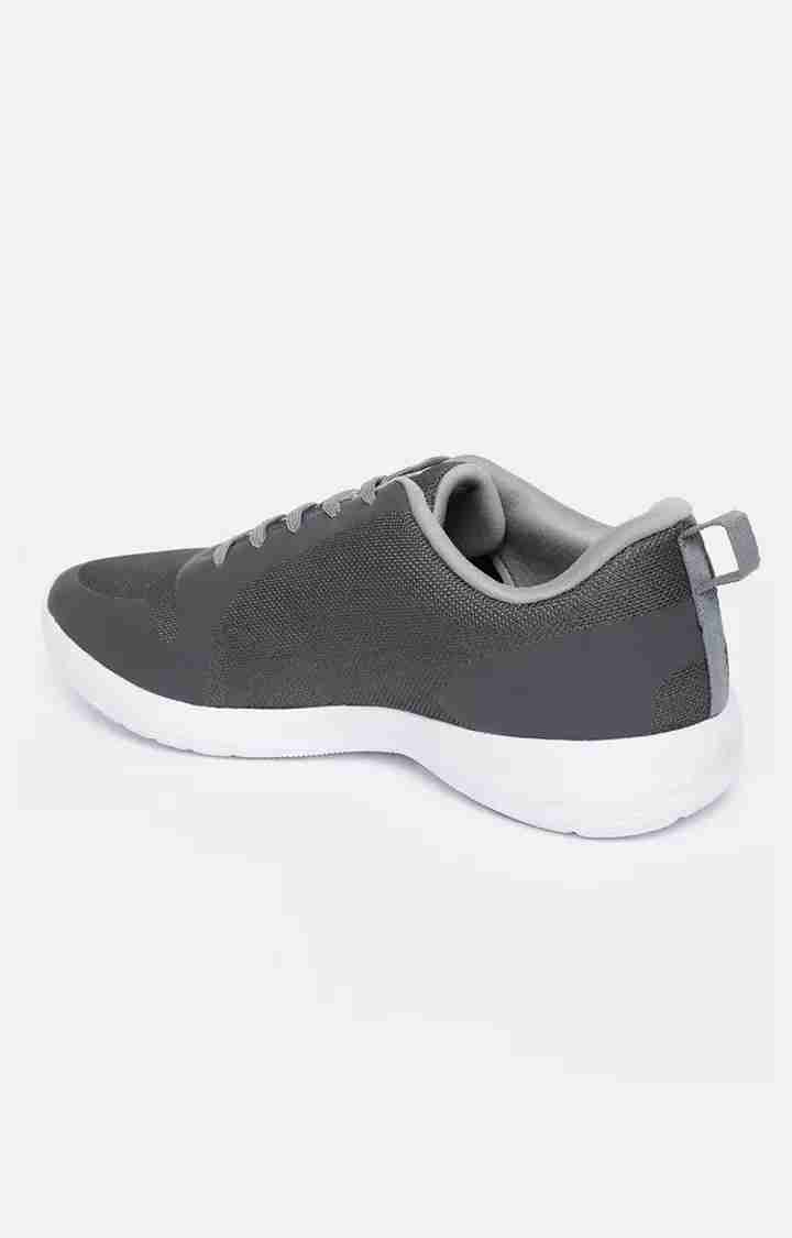 Men's Grey PU Outdoor Sports Shoes