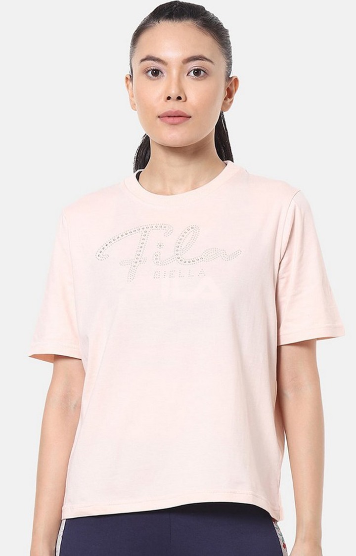 Women s Pink Cotton T Shirts
