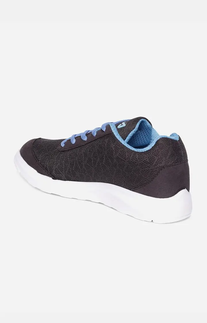 Women's Grey PU Outdoor Sports Shoes