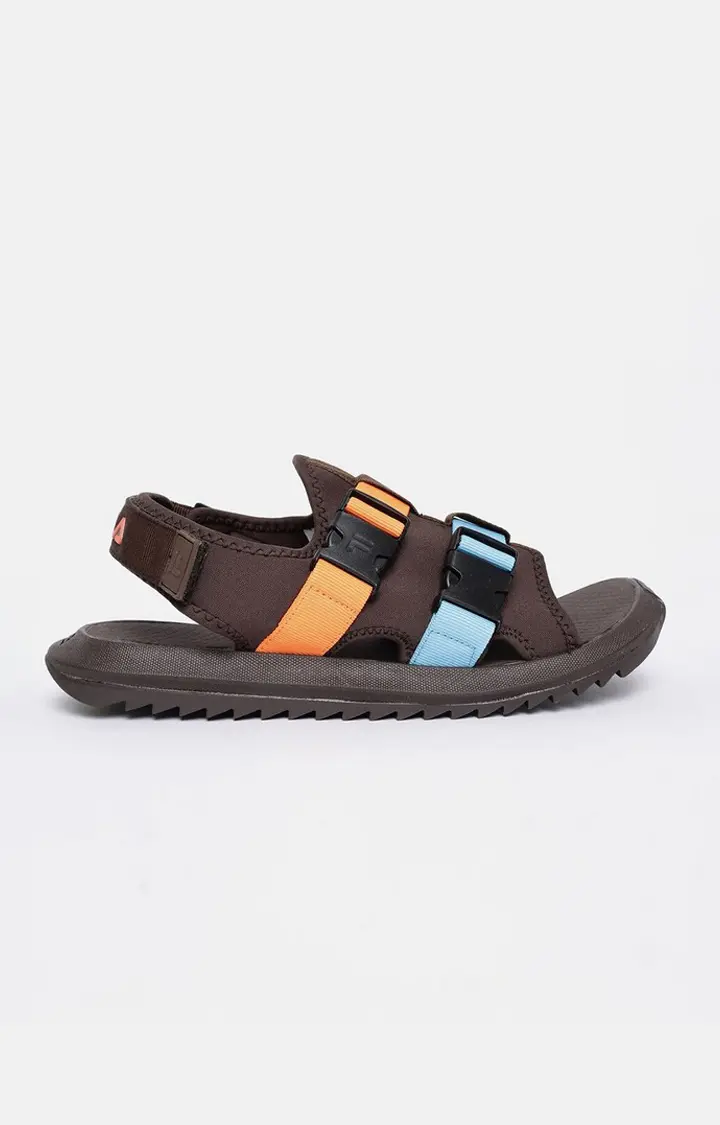 Men's Brown PU Sandals