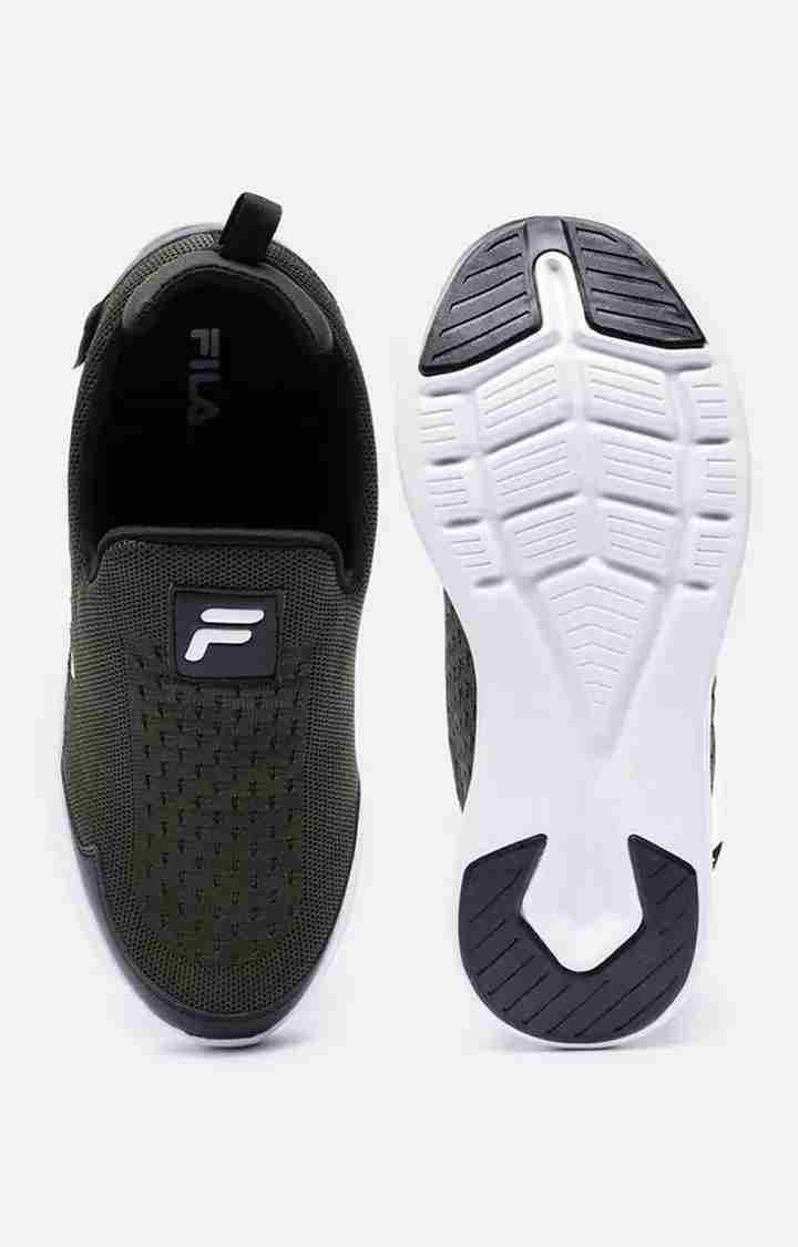 Men's Green PU Outdoor Sports Shoes