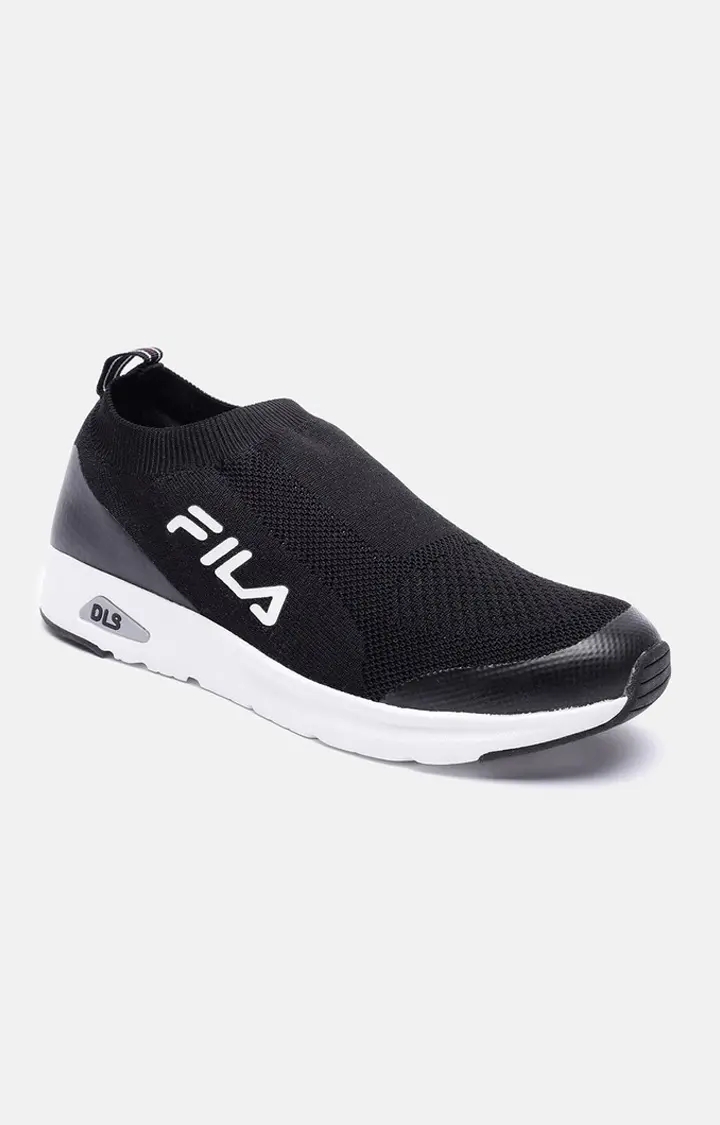 FILA | Men's Black PU Outdoor Sports Shoes