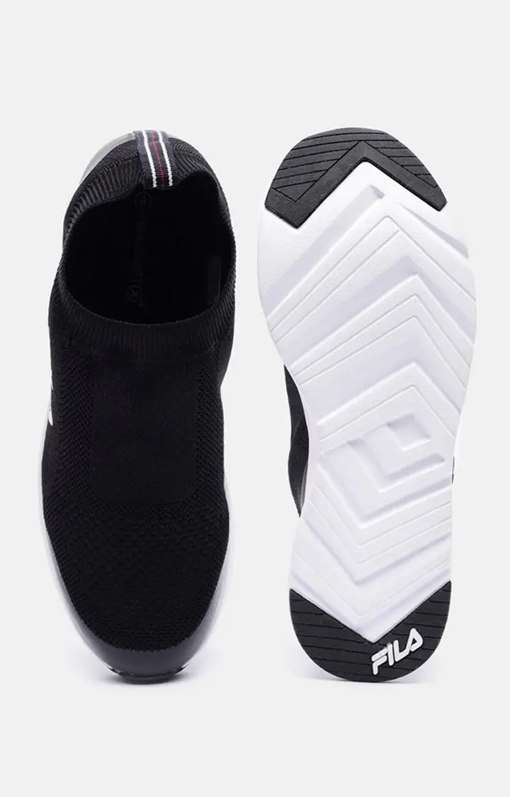 Men's Black PU Outdoor Sports Shoes