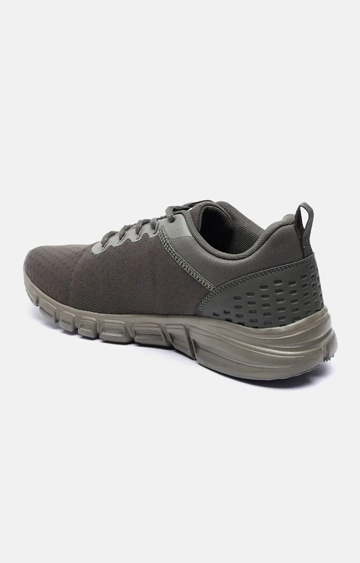Men's Green PU Outdoor Sports Shoes