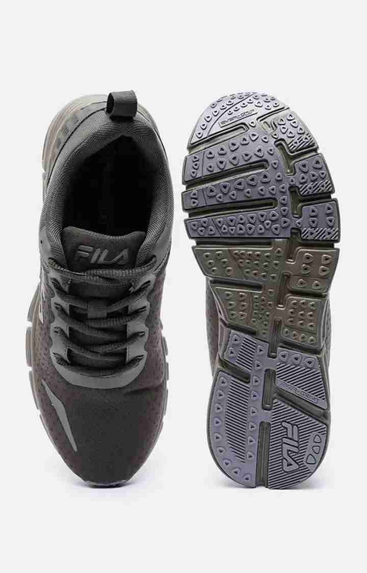 Men's Green PU Outdoor Sports Shoes