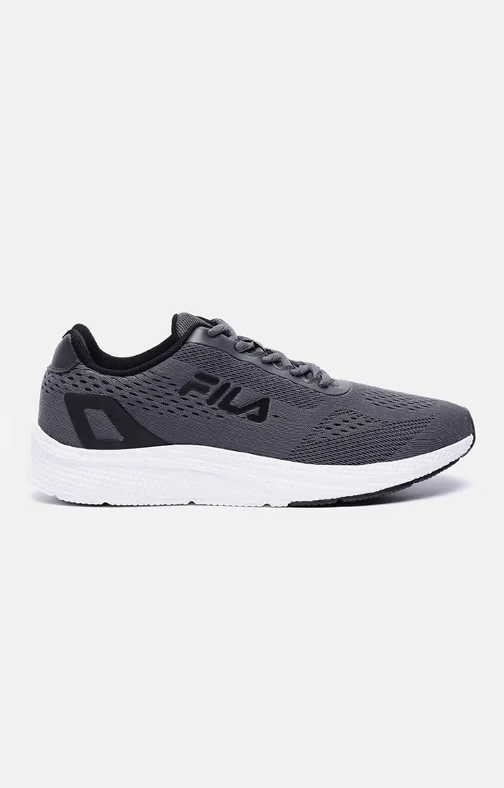 Men's Grey PU Outdoor Sports Shoes
