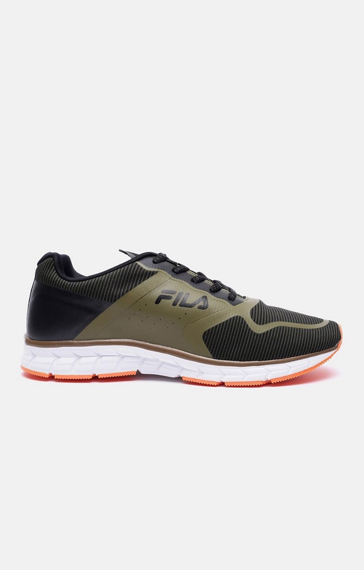 Men's Green PU Outdoor Sports Shoes