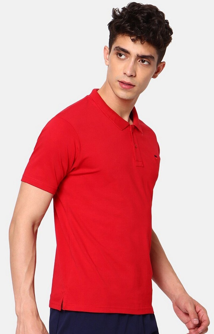 Fila polo mens red deals