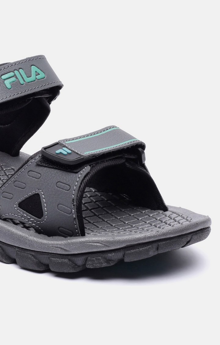 FILA | Men's Grey PU Sandals 5