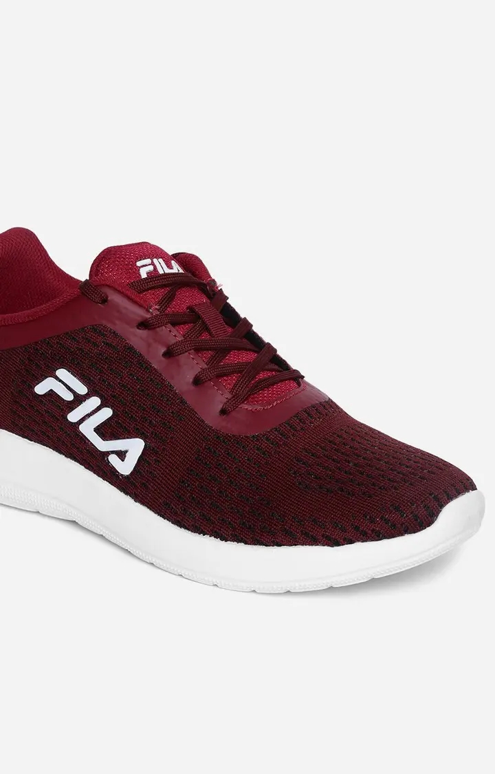 FILA | Men's Red Mesh Outdoor Sports Shoes 4