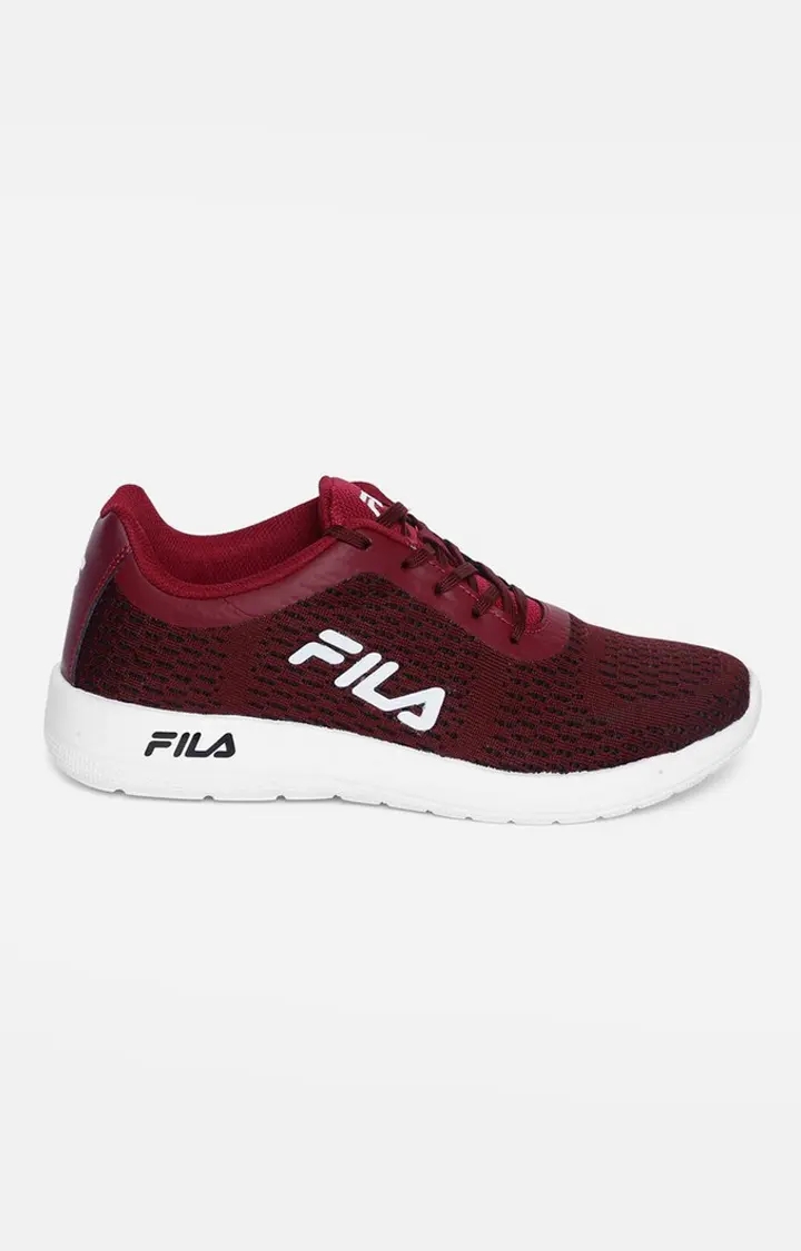 FILA | Men's Red Mesh Outdoor Sports Shoes 1