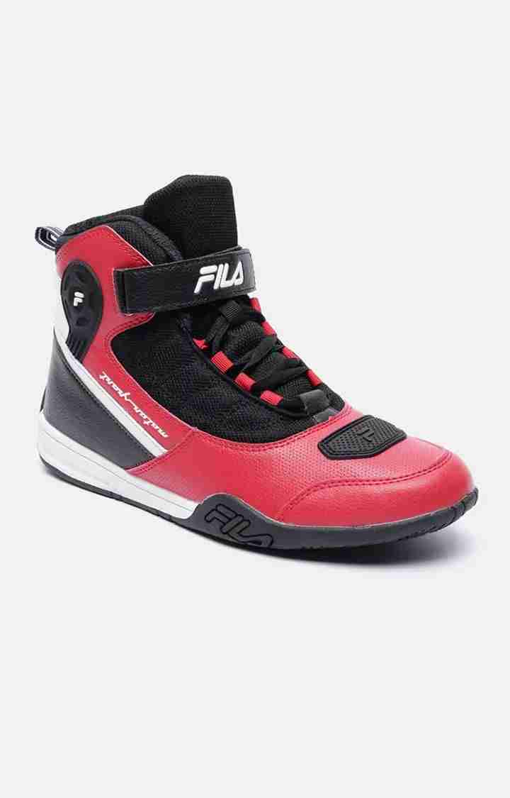 Men s Red PU Outdoor Sports Shoes