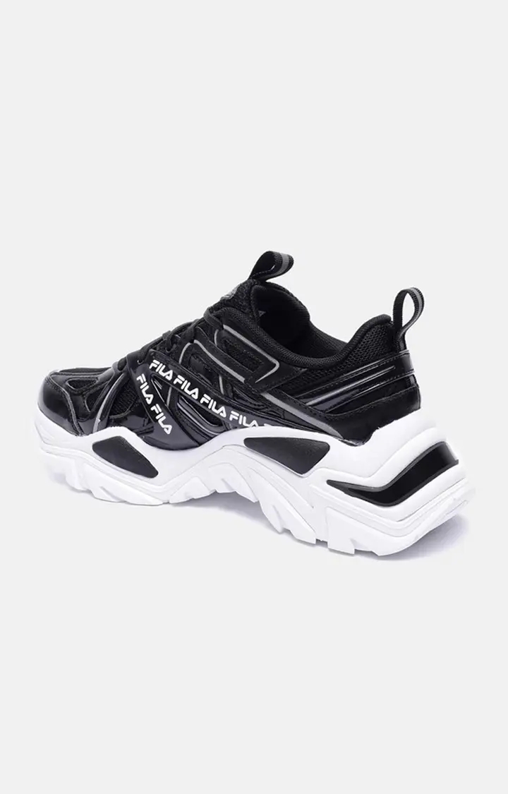 FILA | Women's Black Leather Outdoor Sports Shoes 2