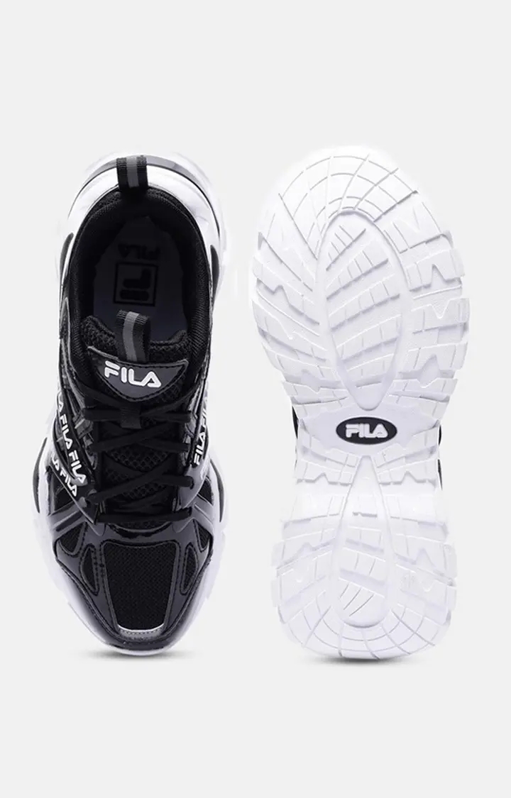 FILA | Women's Black Leather Outdoor Sports Shoes 3