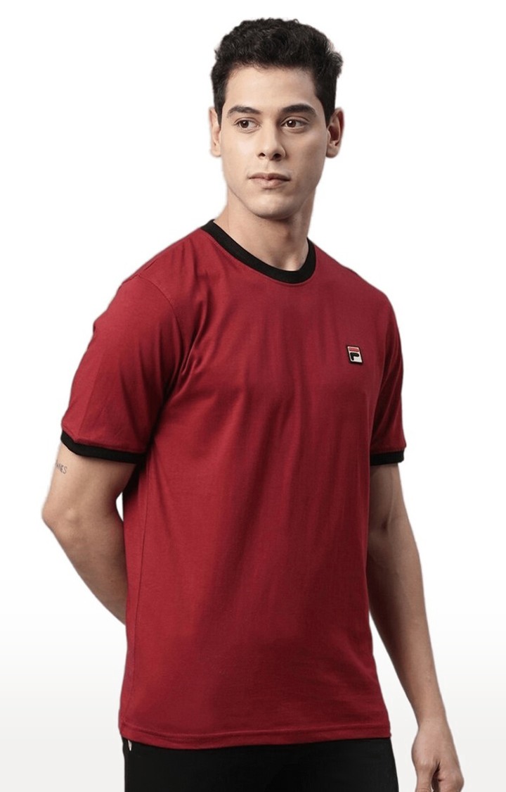 Fila red t shirt online