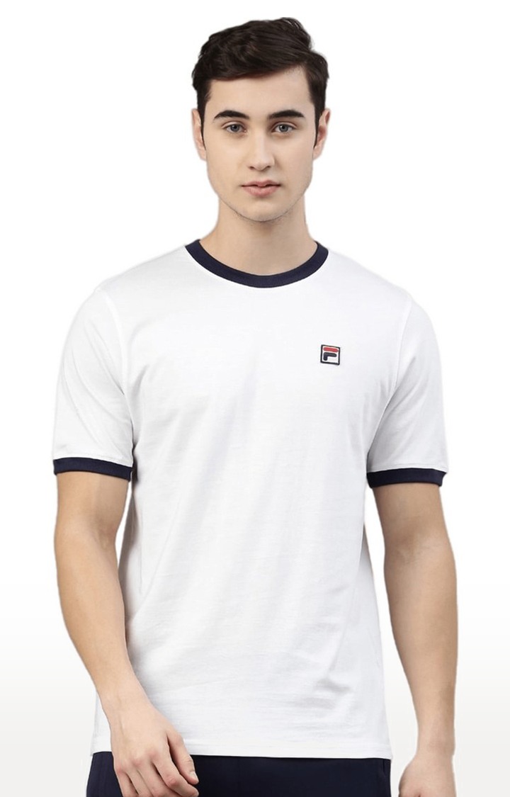 Fila white shirt deals