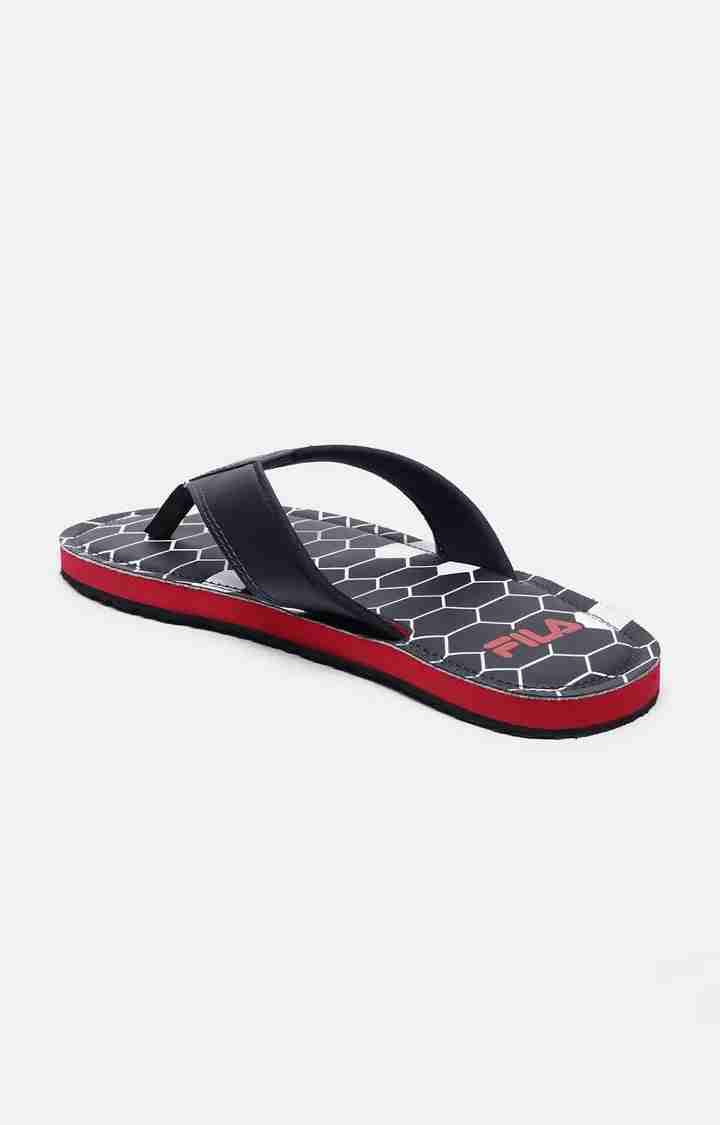 Men s Blue PU Slippers