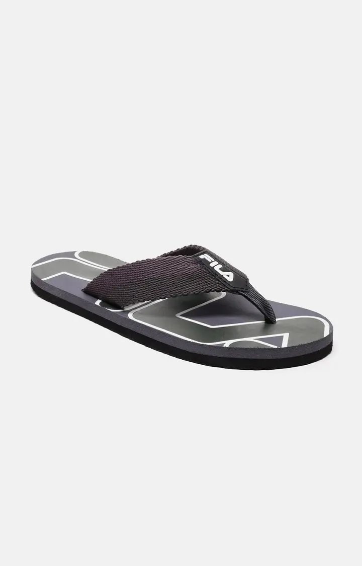 FILA | Men's Grey PU Slippers
