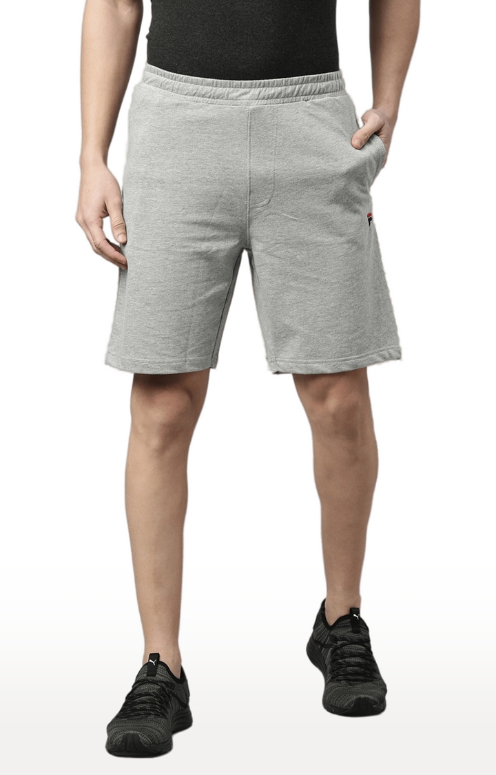 FILA | Men's Grey Cotton Shorts