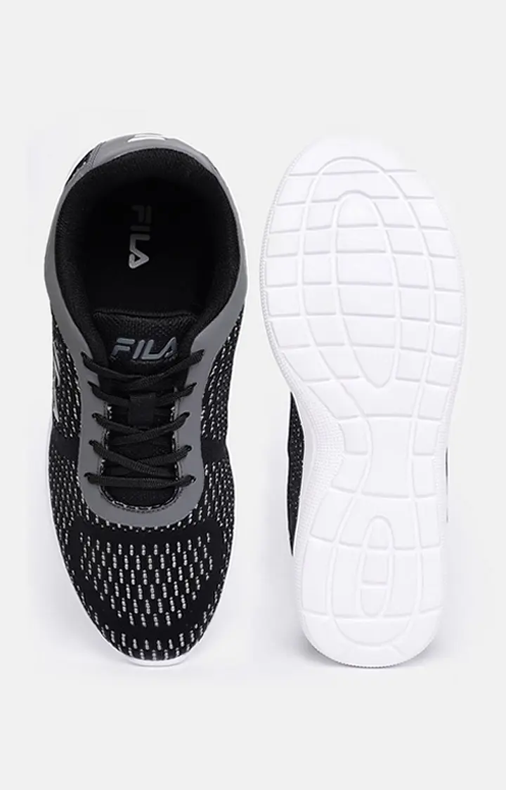 Men's Black PU Outdoor Sports Shoes