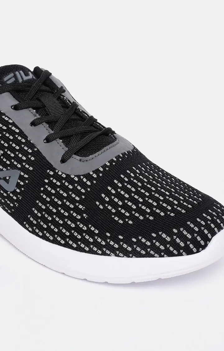Men's Black PU Outdoor Sports Shoes