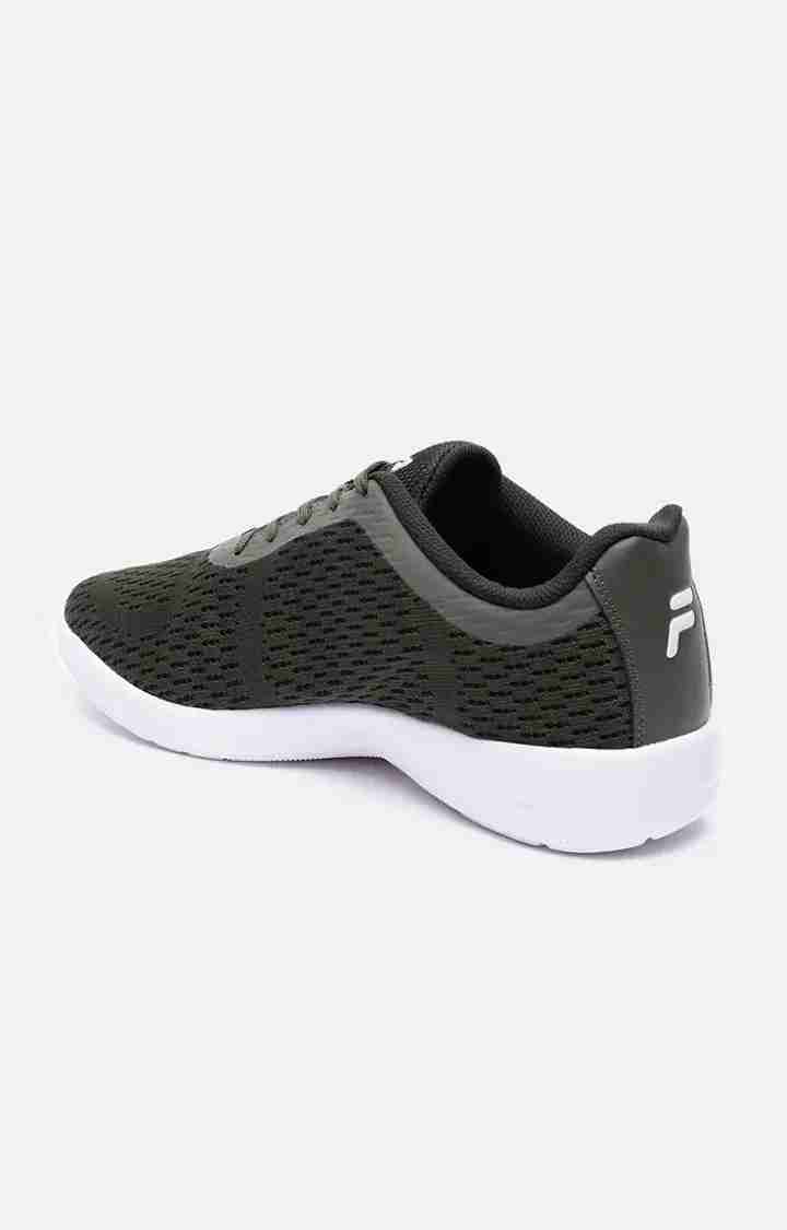 Men's Green PU Outdoor Sports Shoes