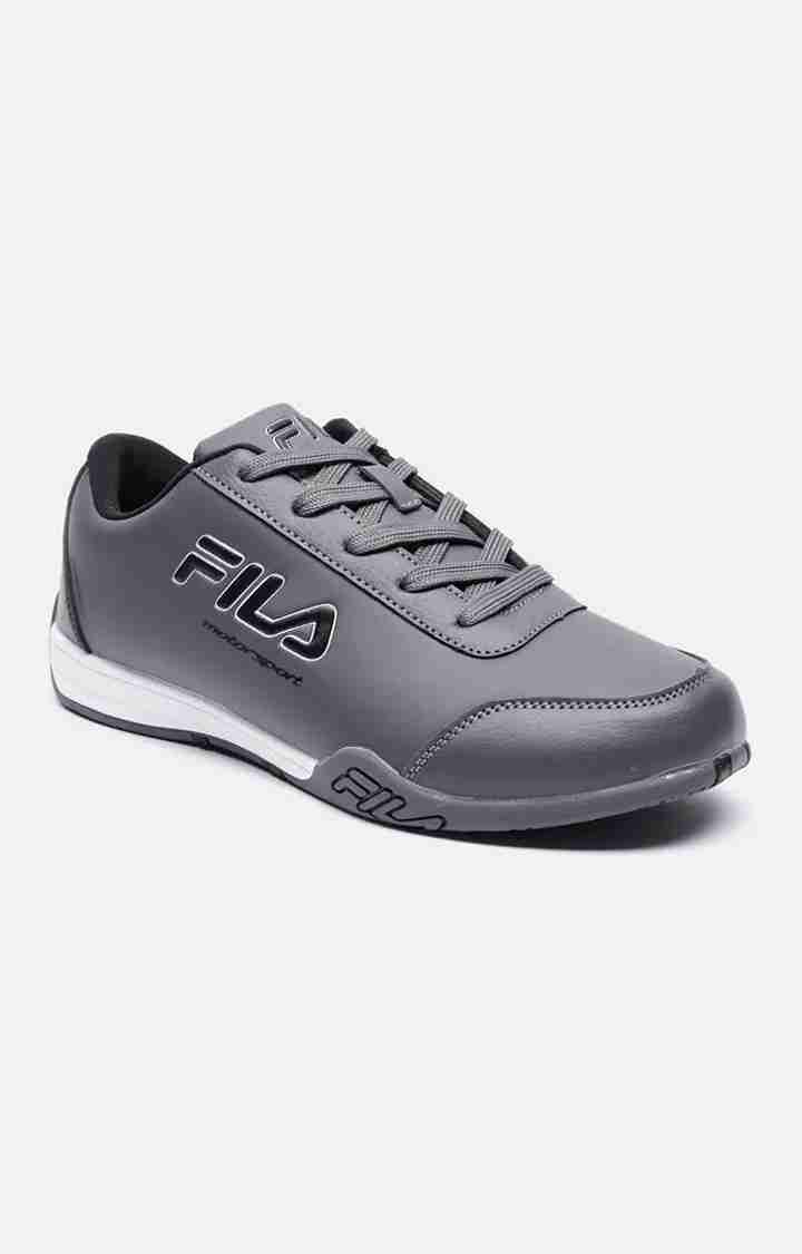Men s Grey PU Sneaker