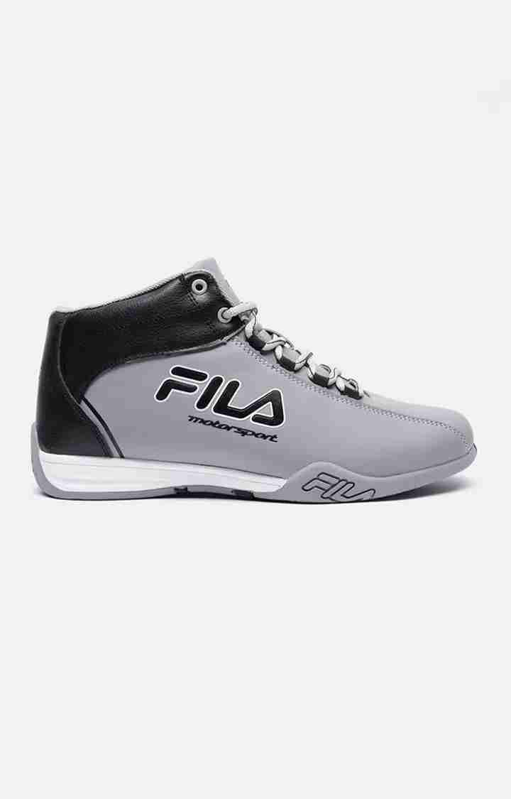 Men s Grey PU Sneaker