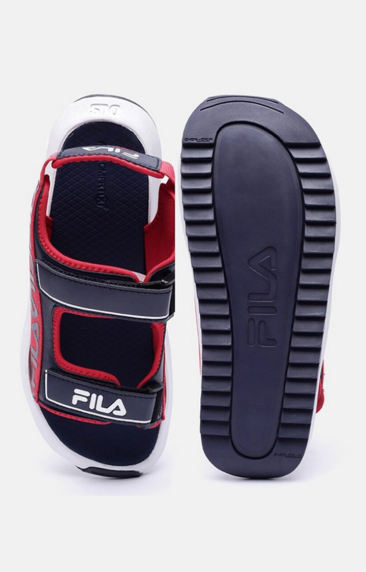 FILA | Unisex Blue PU Sandals 3