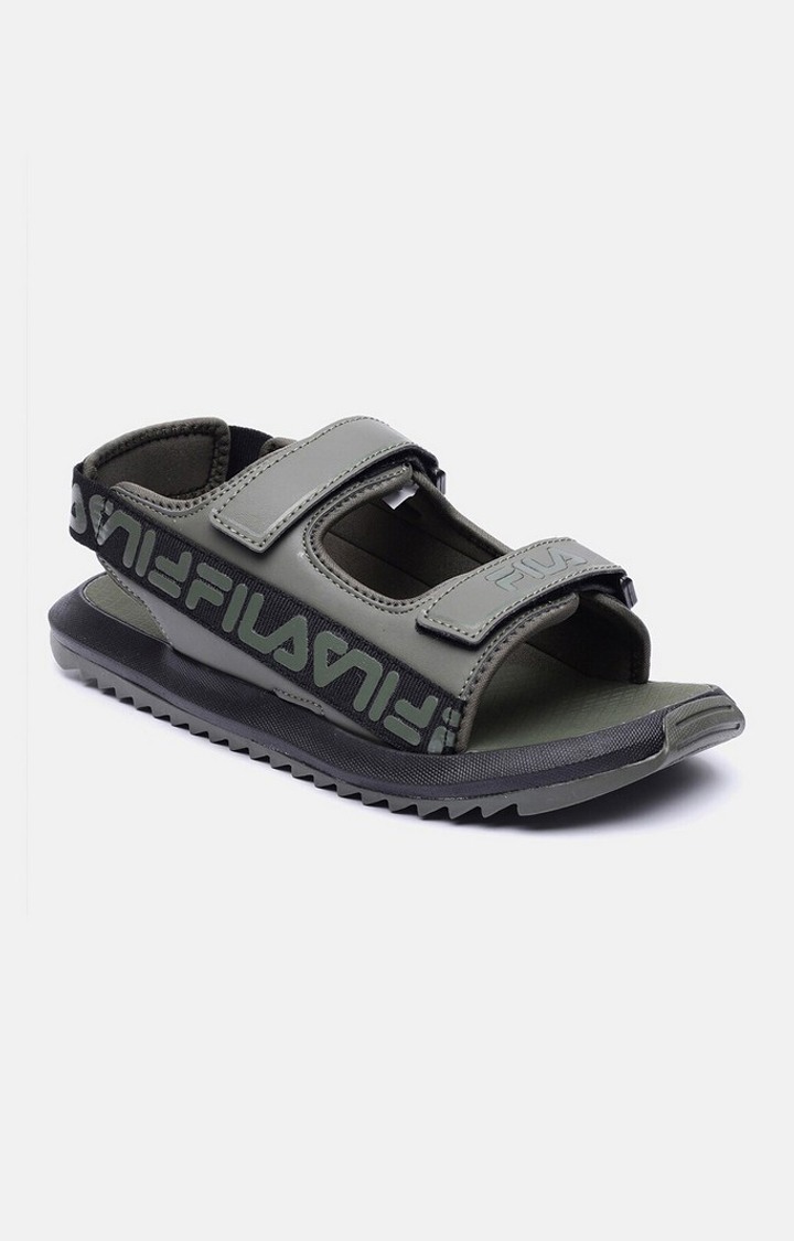 Fila sandals kids green store