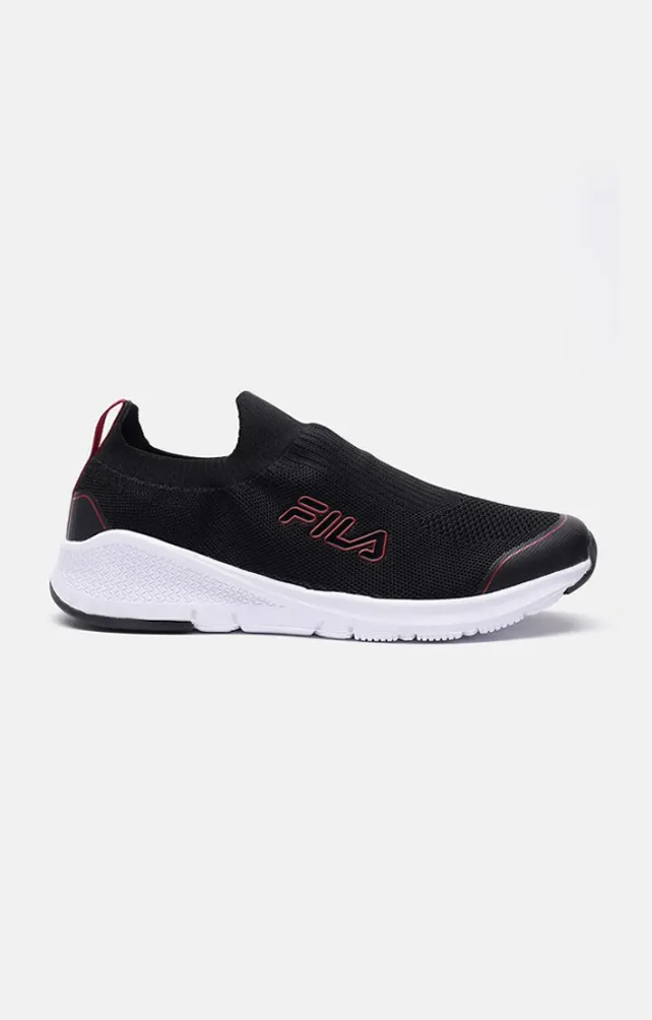 Men's Black PU Outdoor Sports Shoes
