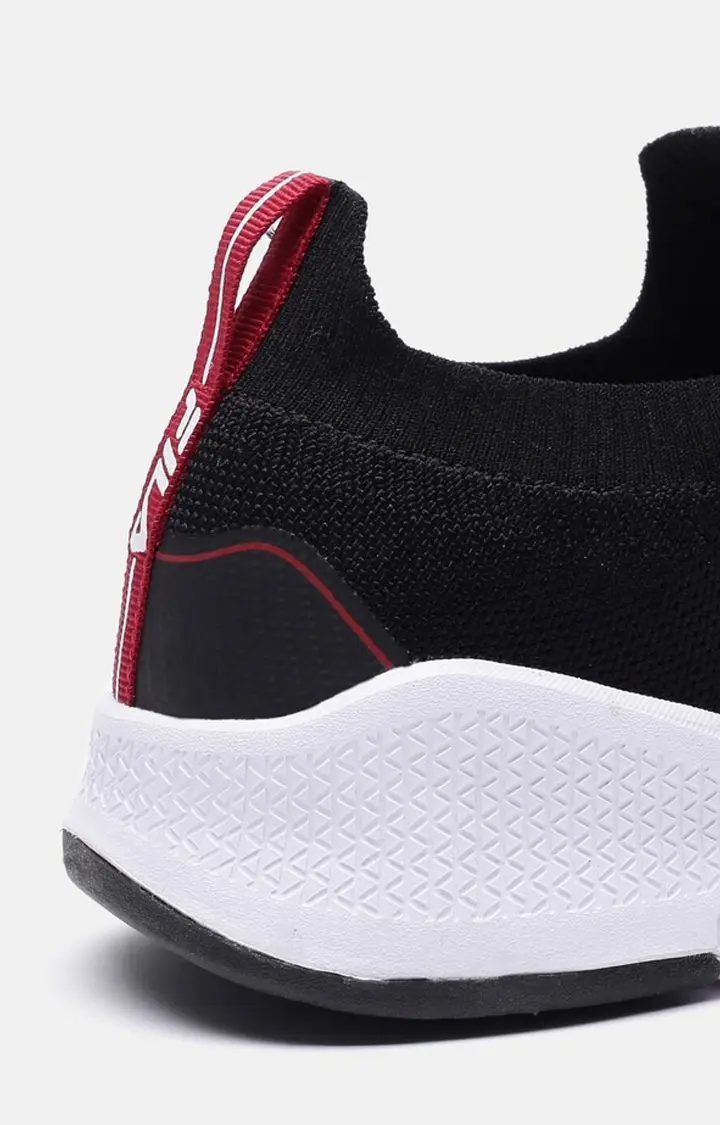 Men's Black PU Outdoor Sports Shoes