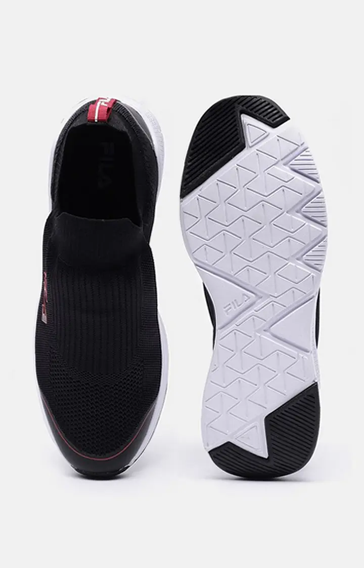 Men's Black PU Outdoor Sports Shoes