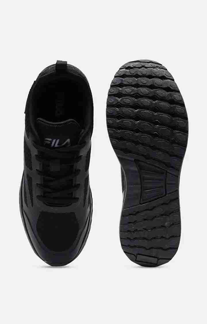 Men's Black PU Casual Lace-ups