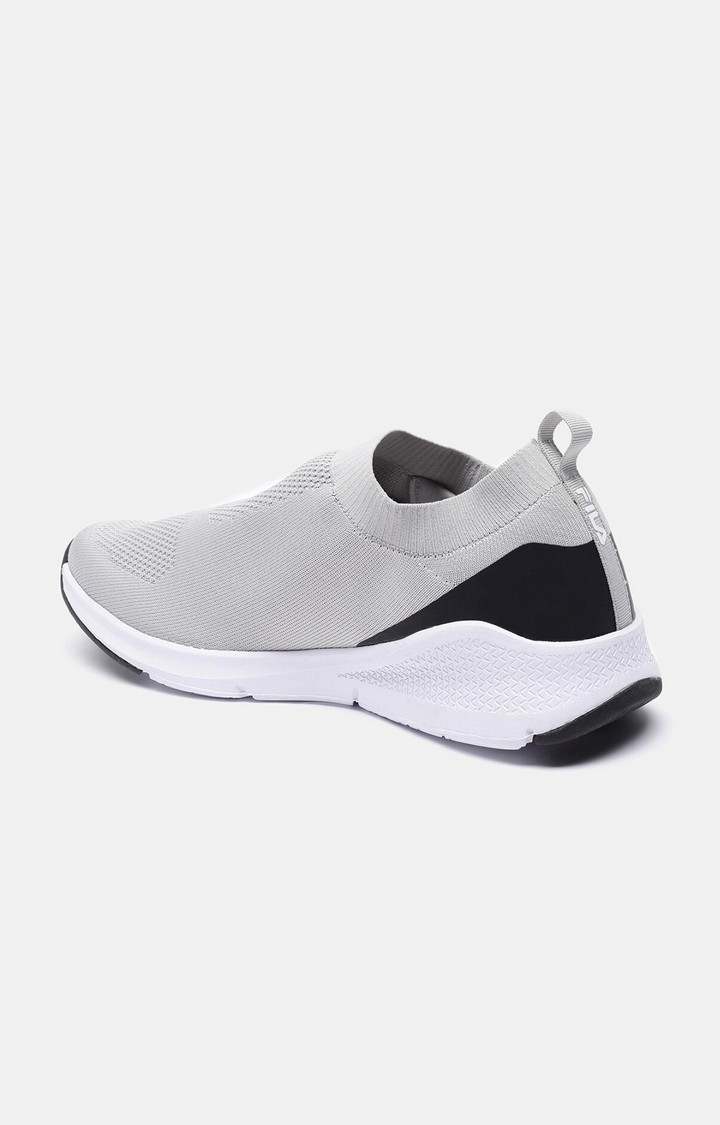 Men's Grey PU Outdoor Sports Shoes