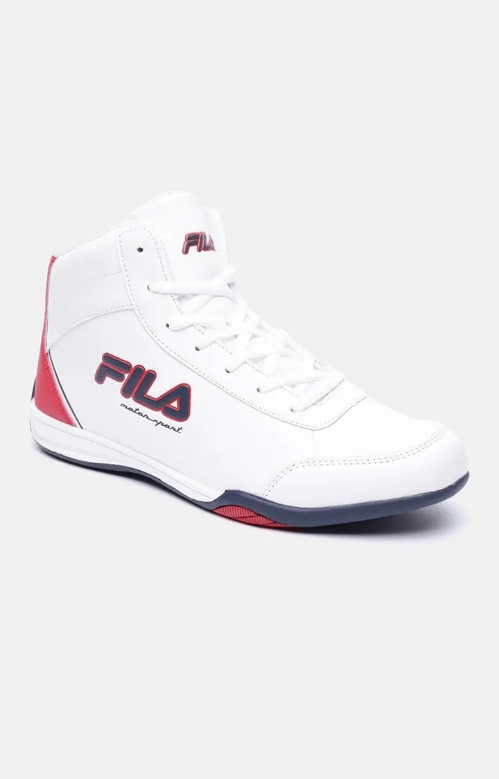 Buy Fila Men's Sergio White, Grey and Red Sneakers - 6 UK/India (40 EU) at  Amazon.in