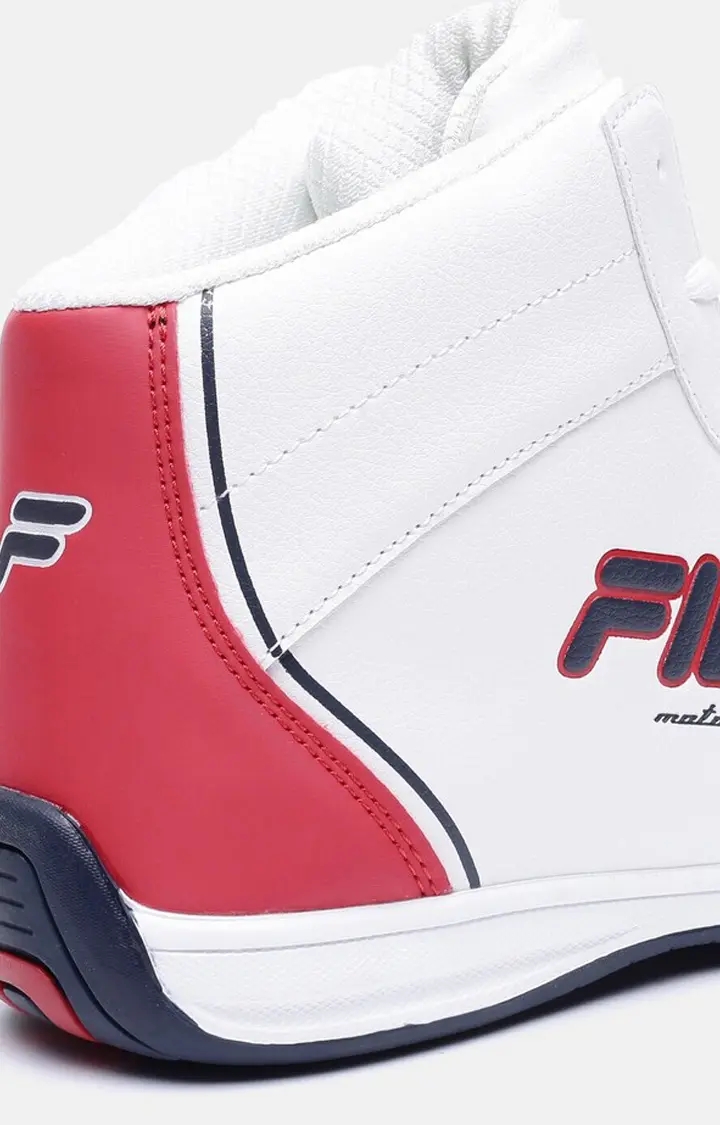 FILA | Men's White PU Outdoor Sports Shoes 4